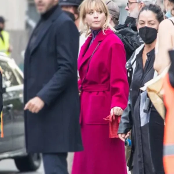 Kaley Cuoco The Flight Attendant Season 2 Coat