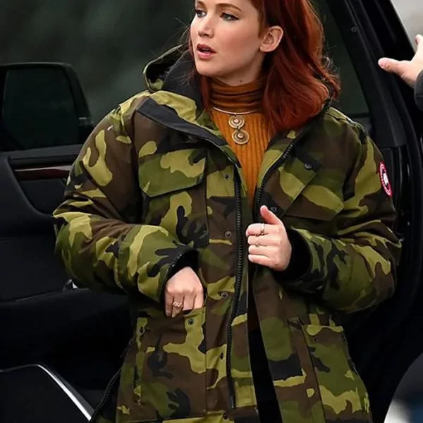 Don’t Look Up Jennifer Lawrence Military Jacket