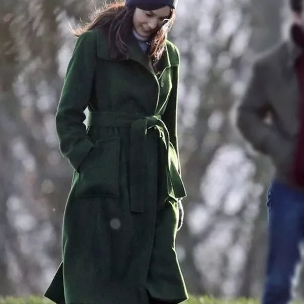 Eternals 2021 Sersi Trench Coat