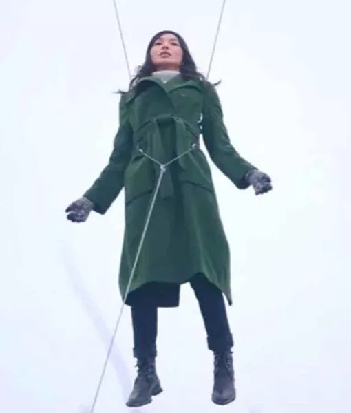 Gemma Chan Eternals Coat