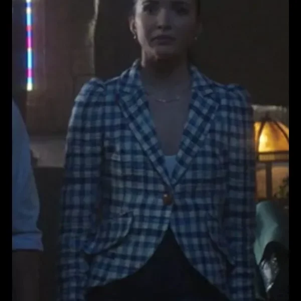 Nancy Drew Check Blazer