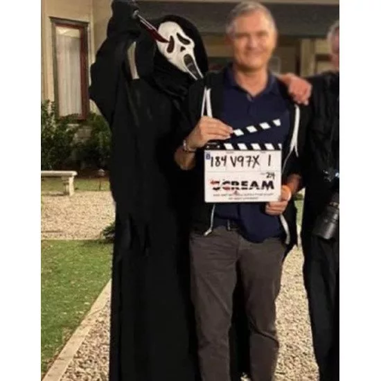 Scream Ghost Hooded Coat