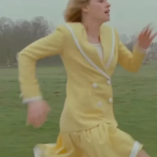 Spencer Kristen Stewart Yellow Coat