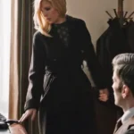 Yellowstone Season 4 Beth Dutton Black Coat - Image 2