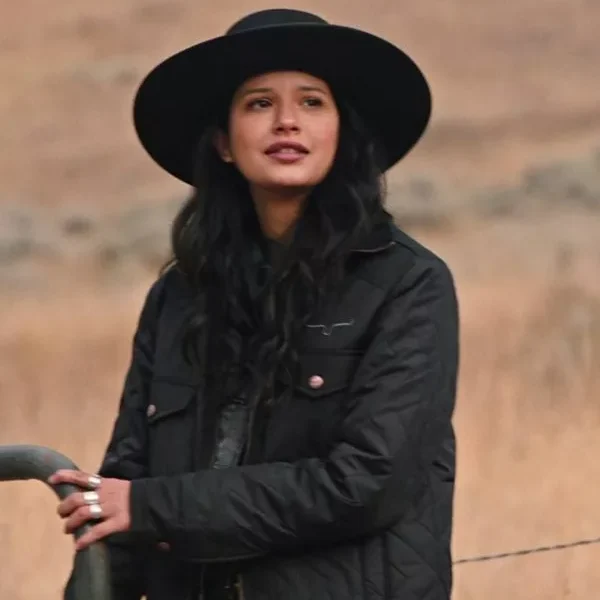 Yellowstone Season 4 Tanaya Beatty Quilted Jacket
