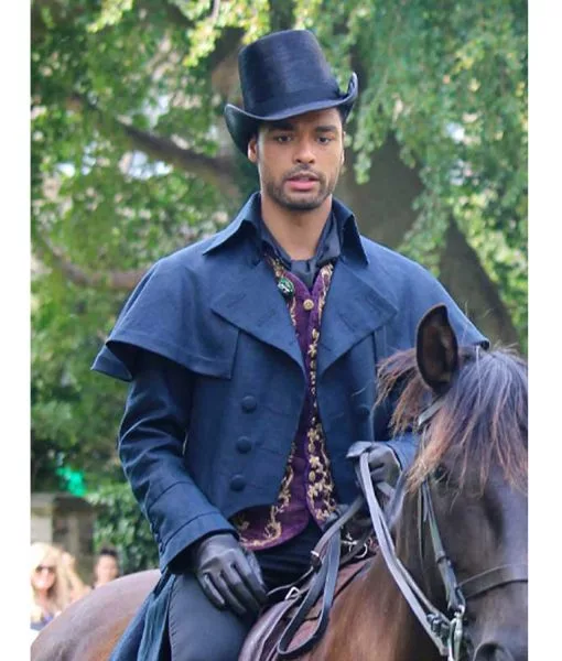 Simon Basset Bridgerton Season 2 Blue Coat