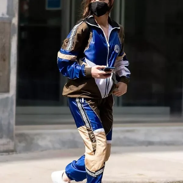 Hailee Steinfeld Versace Tracksuit