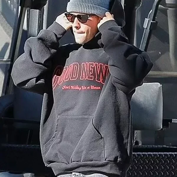 Justin Bieber Black Hoodie