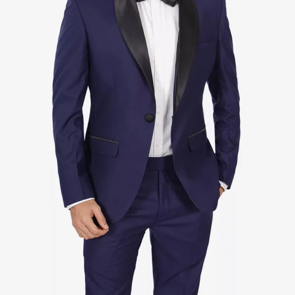 Shawl Lapel Midnight Blue Tuxedo