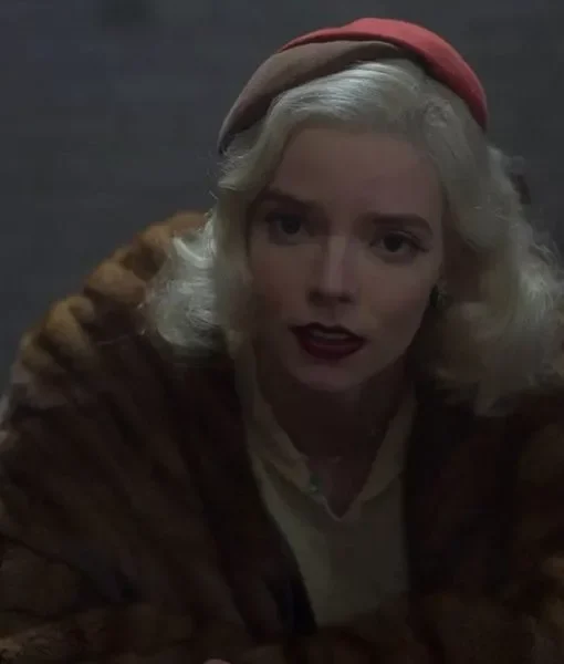 Peaky Blinders S6 Anya Taylor Joy Fur Coat
