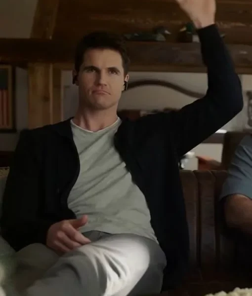 Robbie Amell Upload Season 2 Black Hoodie