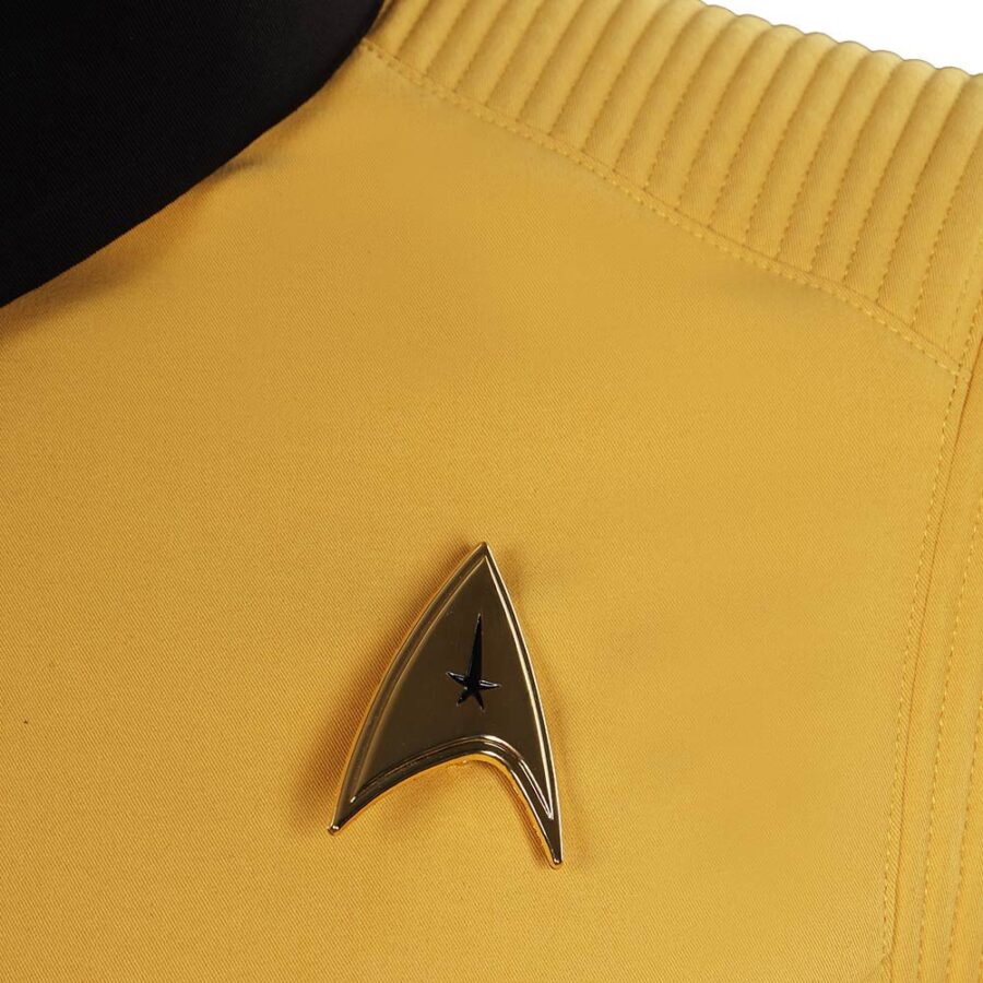 Star Yellow Uniform Trek Strange New Worlds Jacket - Image 3
