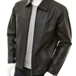 Men’s Black Harrington Leather Jacket